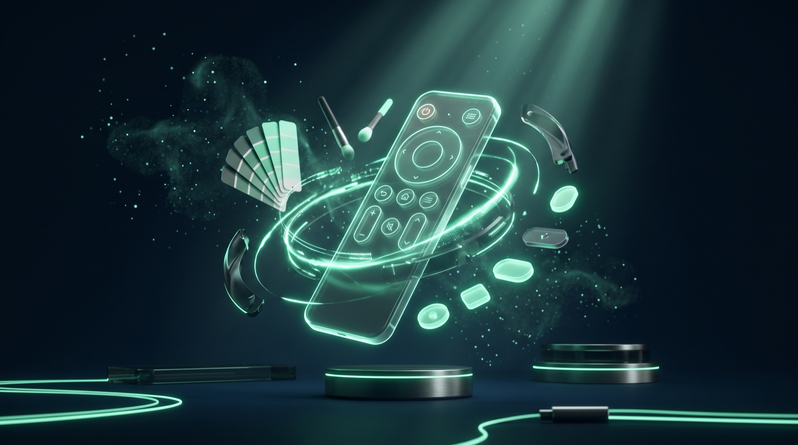 Customizing the Cliqer presenter remote with colours and button shapes